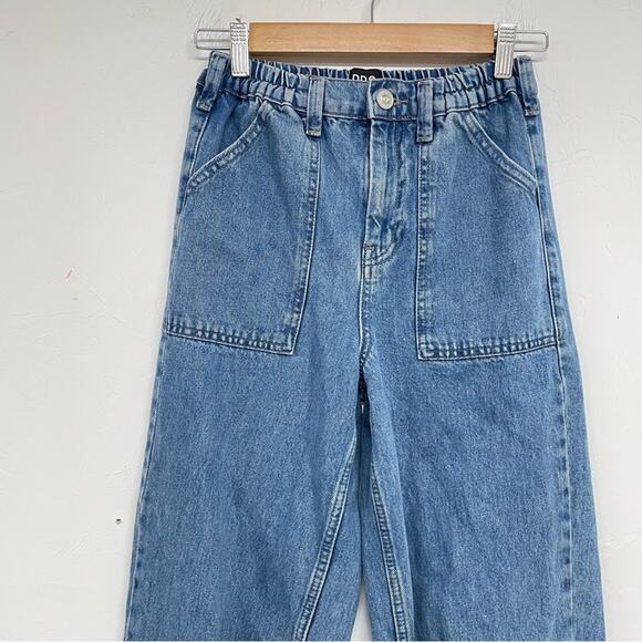 BDG Urban Outfitters 80s Style Jogger Mom Jeans Womens 24 High Rise Blue Denim - Picture 3 of 10